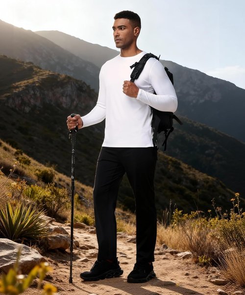 HUGE SPORTS UPF 50+ Rash Guard | Long Sleeve Quick-Dry Sun Shirt for Fishing & Water Sports