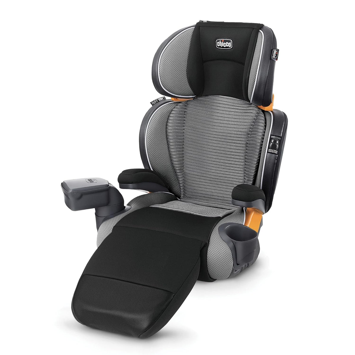 Chicco KidFit Zip Air Plus 2-in-1 Booster Car Seat, High Back, 40-100 lbs