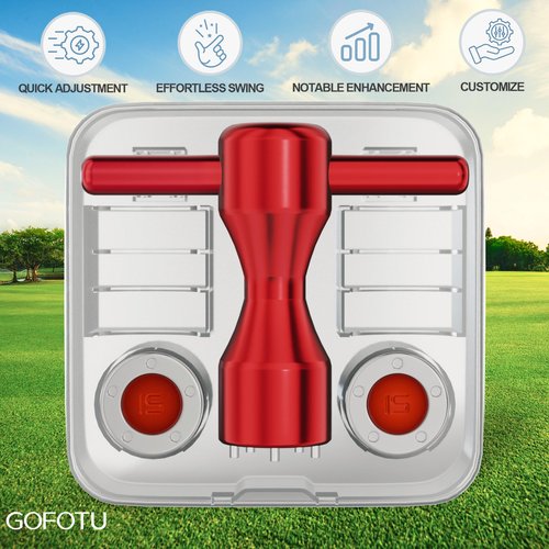 Gofotu Golf Head weight 2pcs. 15g Golf Custom Weights+Red Wrench Compatible with Titleist Scotty Cameron Putters Newport (15g)