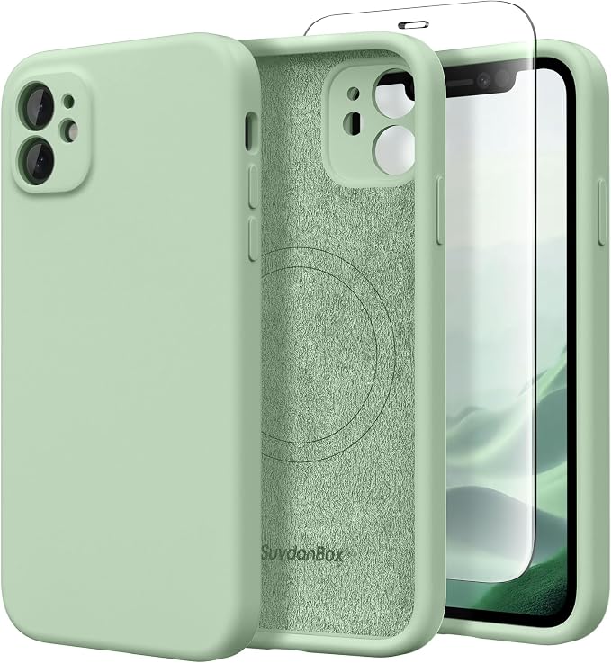Magnetic for iPhone 11 Phone Case Silicone, Compatible