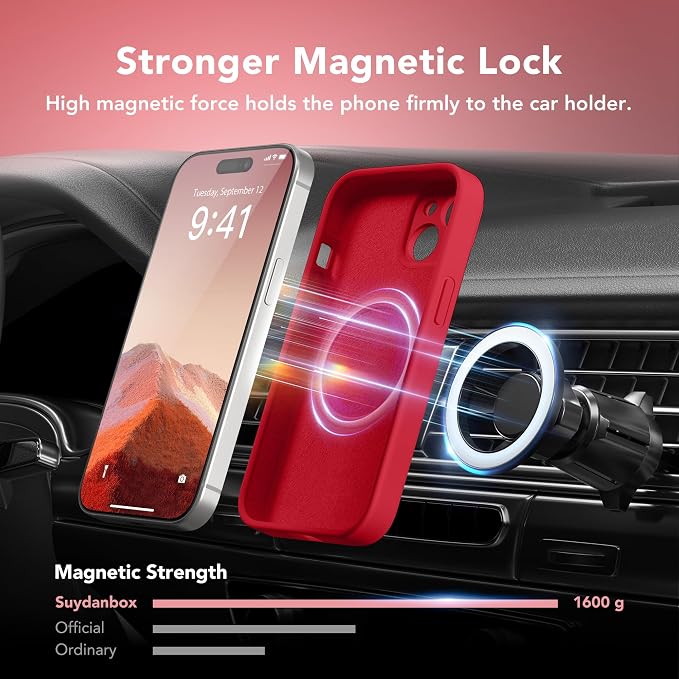 Magnetic for iPhone 15 Case, Compatible