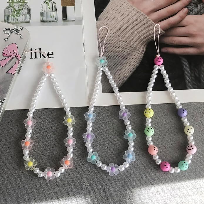 Phone Charm Strap Cute Phone Lanyard Wrist Strap Bracelet Accessories