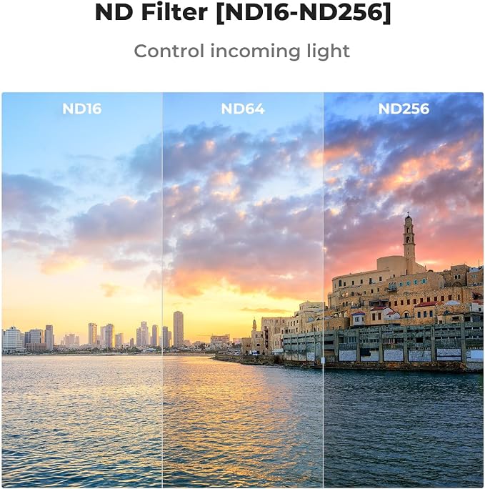 K&F CONCEPT Magnetic 4 Pack ND & CPL Filter Kit Compatible