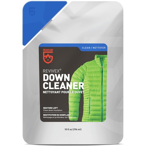 GEAR AID Revivex Down Care Kit - Restore Loft & Water Repellency for Jackets, Vests, & Sleeping Bags