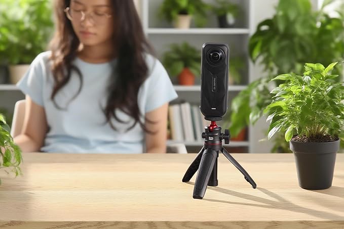 Black Mini Tripod Phone Stand