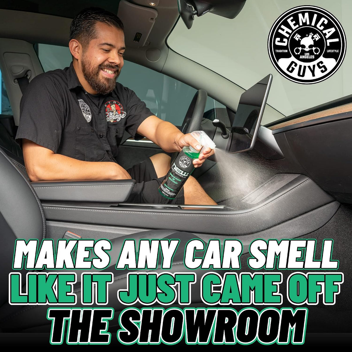 Chemical Guys Keep Your Car New, Interior Care Kit, 6 Piece | New Car Scent Total interior cleaner, VRP, Air Freshener, & microfiber towels for cars and trucks, complete interior refresh
