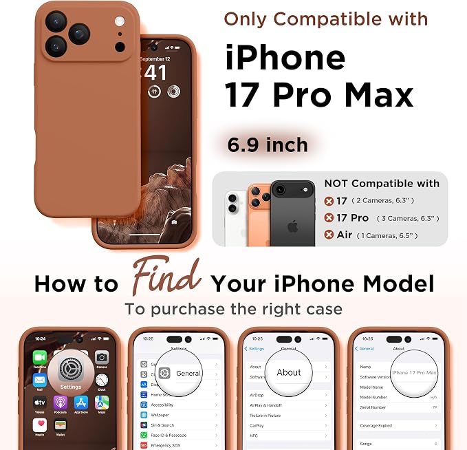 GolbinBox Magnetic for iPhone 17 Pro Max Case, Compatible