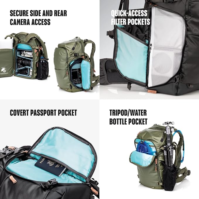 Shimoda Explore v2 25 Starter Kit, Compact Outdoor Photography Travel Backpack