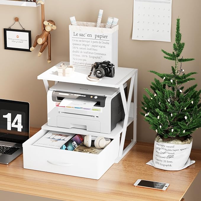 aboxoo Printer Stand for Desk