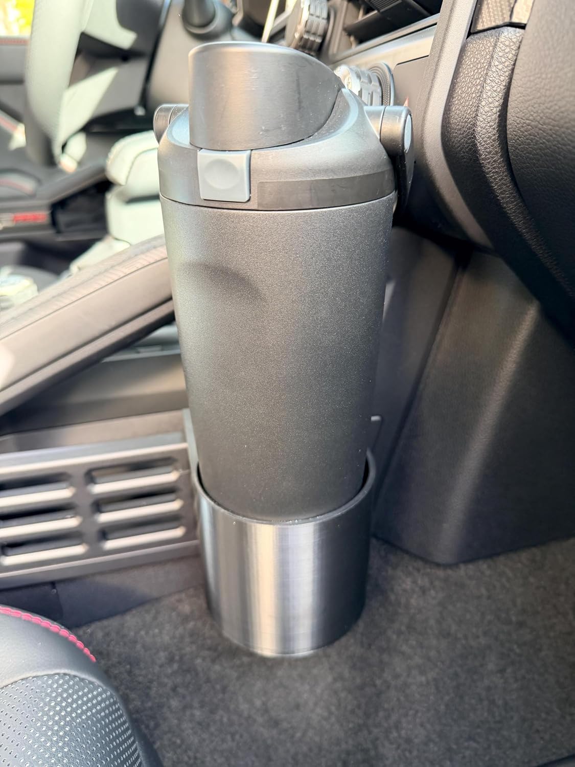 Cupholder Compatible for Toyota 4Runner Tacoma Gen 6 2025+ (Many Sizes) - fits Many Tumbler and Bottles - 3D Printed (Large - 88mm)