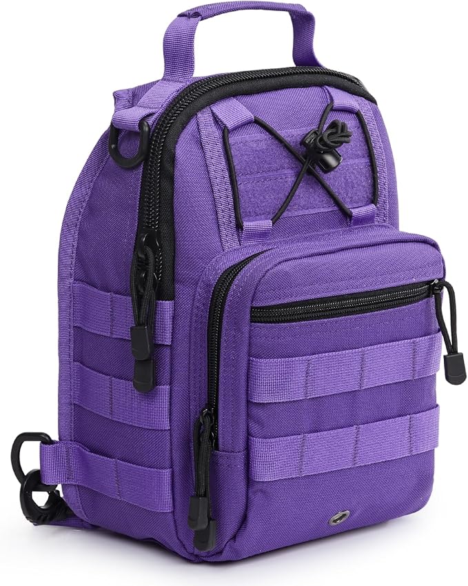G4Free Outdoor Tactical Bag Backpack, Military Sport Bag Pack Sling Shoulder