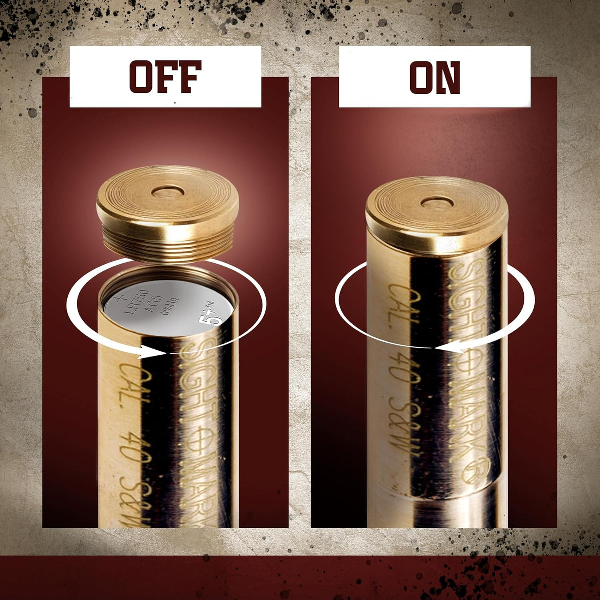 Sightmark Pistol Boresight - Precision Red Laser for Accurate Shooting | Compact Design