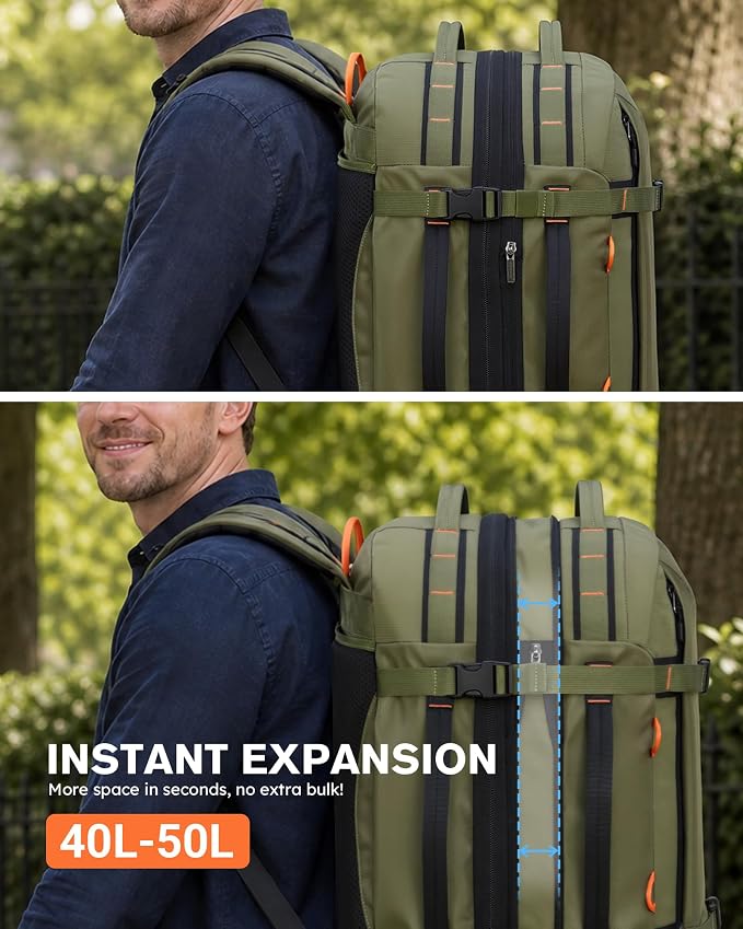 Tolaccea Travel Laptop Backpack