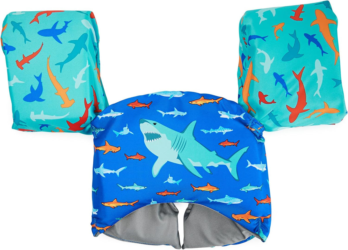 SwimWays Swim Trainer Life Vest - US Coast Guard Approved Kids Swim Vest for Safety & Comfort