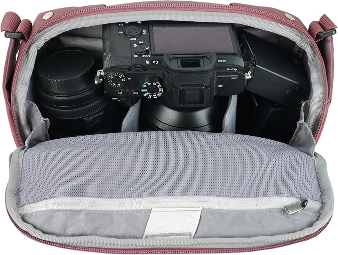 VANGUARD VEO Metro S4L Camera & Everyday Shoulder Bag – Fits Mirrorless/DSLR +