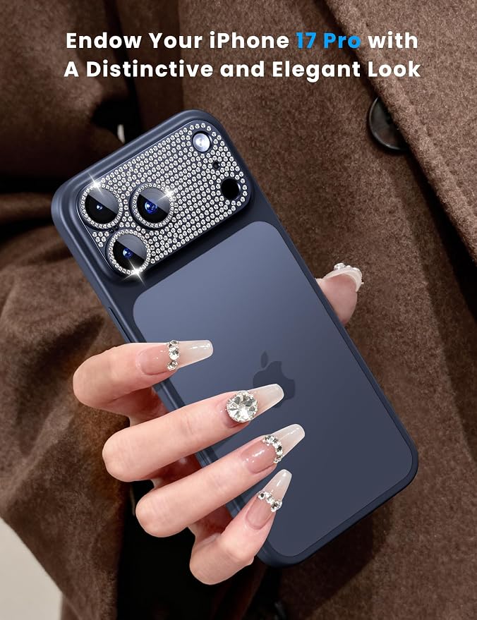 Hoerrye Bling Diamond Camera Lens Protector