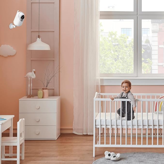 bonoch Adjustable Baby Monitor Wall Mount, Compatible Baby Camera Adjustable