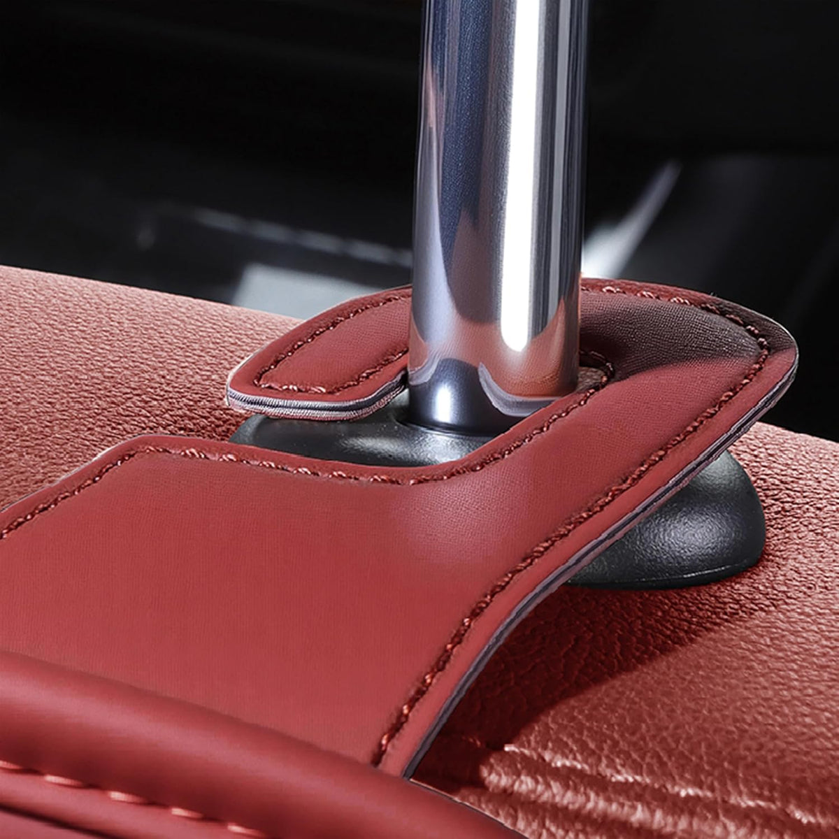 2-Pack Car Seat Back Cup Holder Organizer, Red