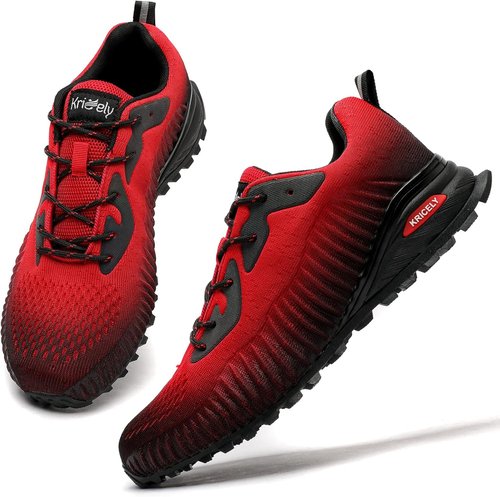 Kricely Men's Trail Running Shoes - Versatile Hiking & Walking Sneakers | Casual Outdoor Footwear