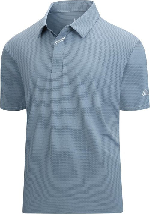 Esabel.C Golf Shirts for Men - Moisture-Wicking Short Sleeve Performance Polo | Active Fit