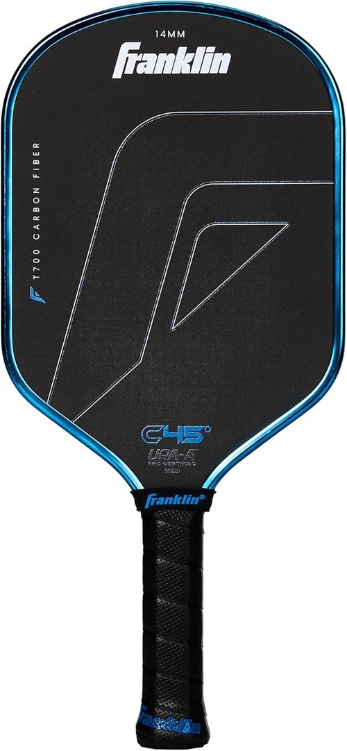 Franklin Sports PRO Pickleball Paddles - C45 Carbon Fiber Series | USAP & UPA Approved Design