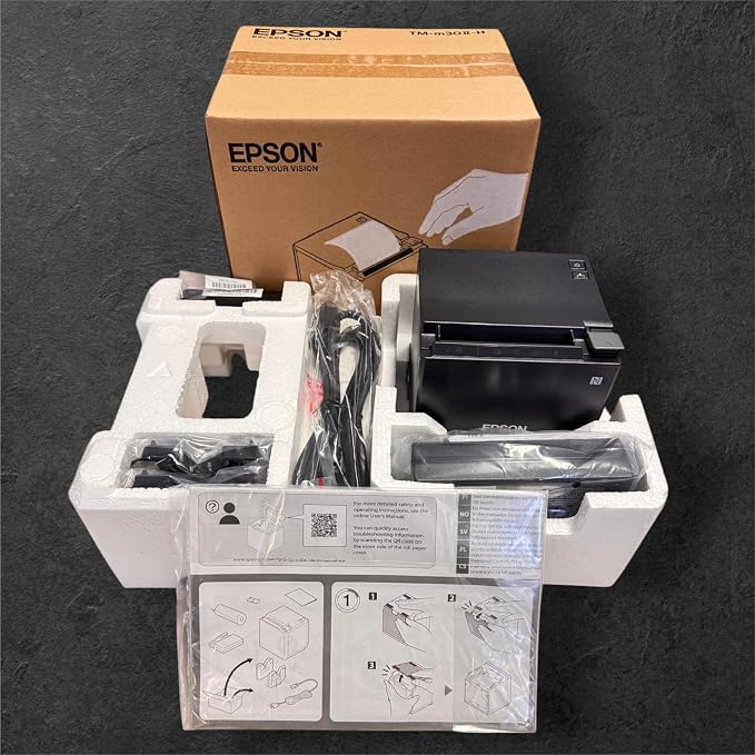 Epson, Thermal Receipt Printer, Autocutter, Epson Black, Energy Star