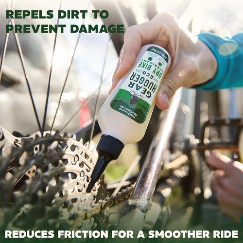 Gear Hugger - Eco-Friendly Dry Lube & Degreaser | Long-Lasting Plant-Based Bike Chain Cleaner