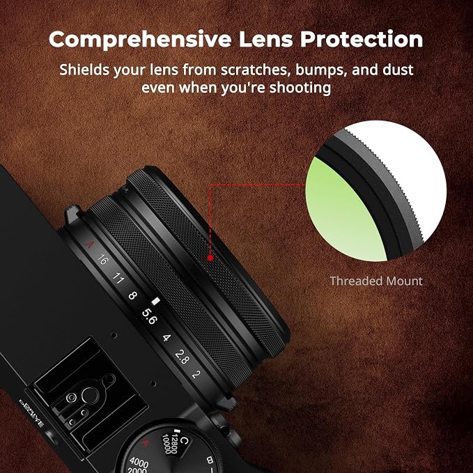 SmallRig UV Filter for FUJIFILM X100VI / X100V, 99% Light Transmittance