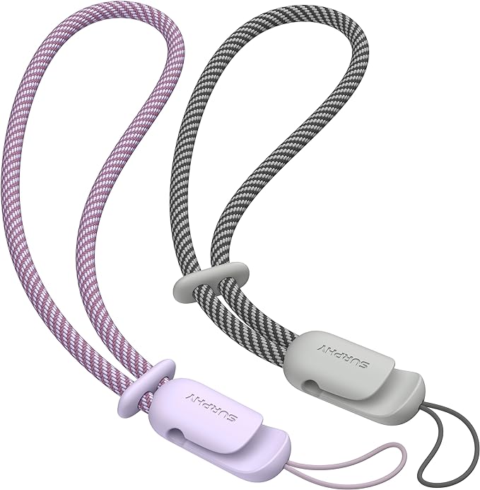 SURPHY 2 Pack Phone Lanyard for Cellphone Case, Phone Wrist Strap for Case