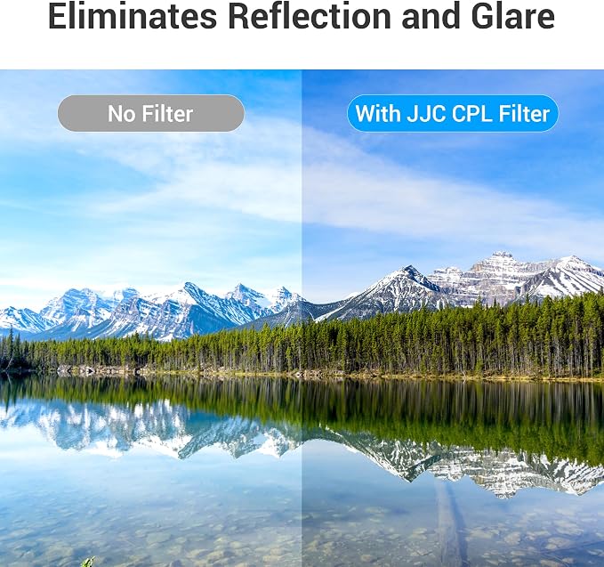 JJC 82mm Circular Polarizer Polarizing CPL Filter