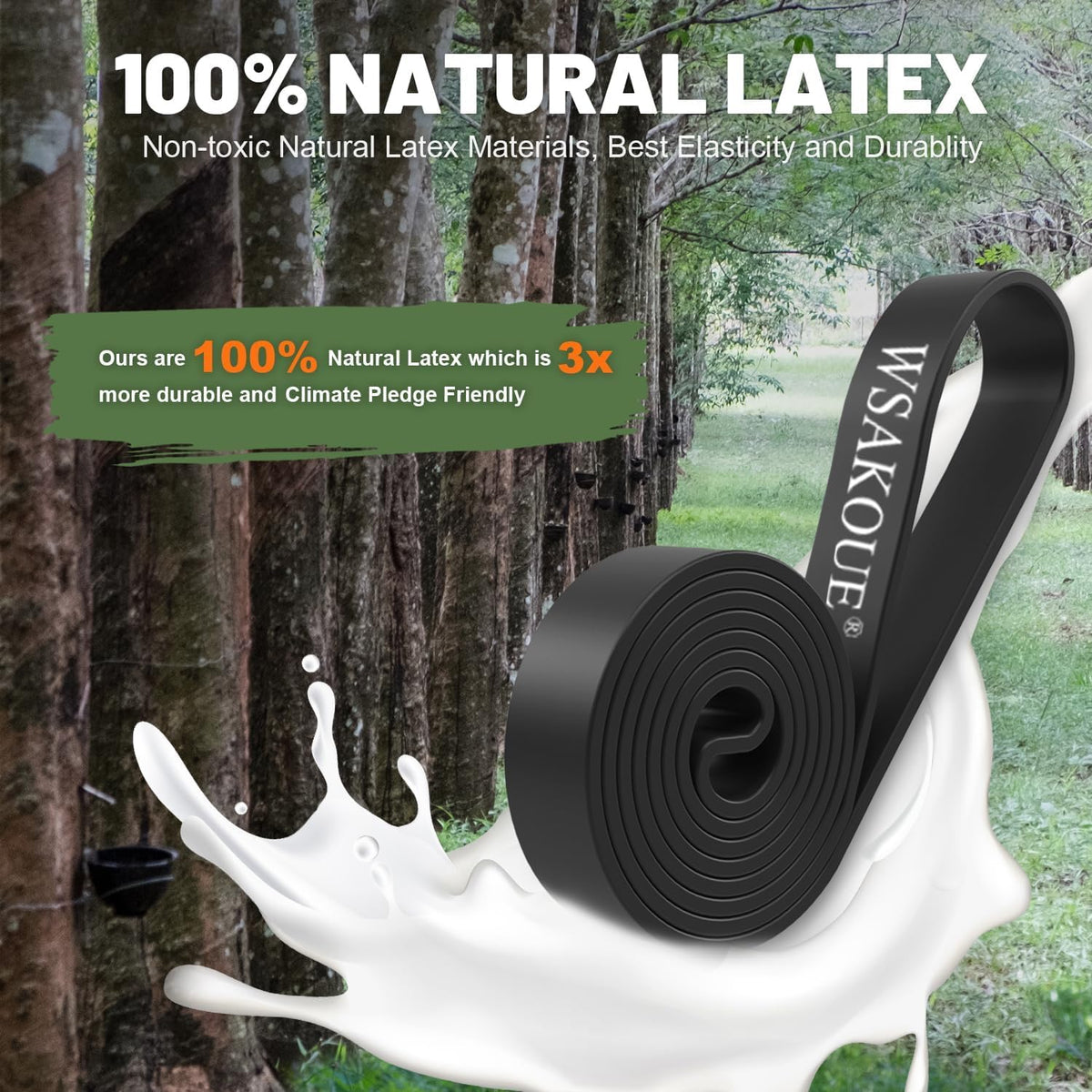 Skiennix Pull Up Bands - Resistance Bands Set for Men & Women | Ideal for Muscle Training & Physical Therapy