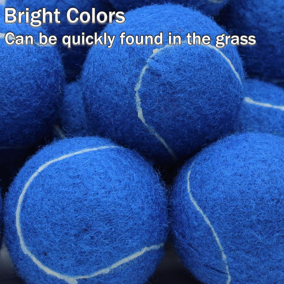 SHYUJAJIE Tennis Balls - 20 Pack High Elasticity Training Balls for Beginners & Pets