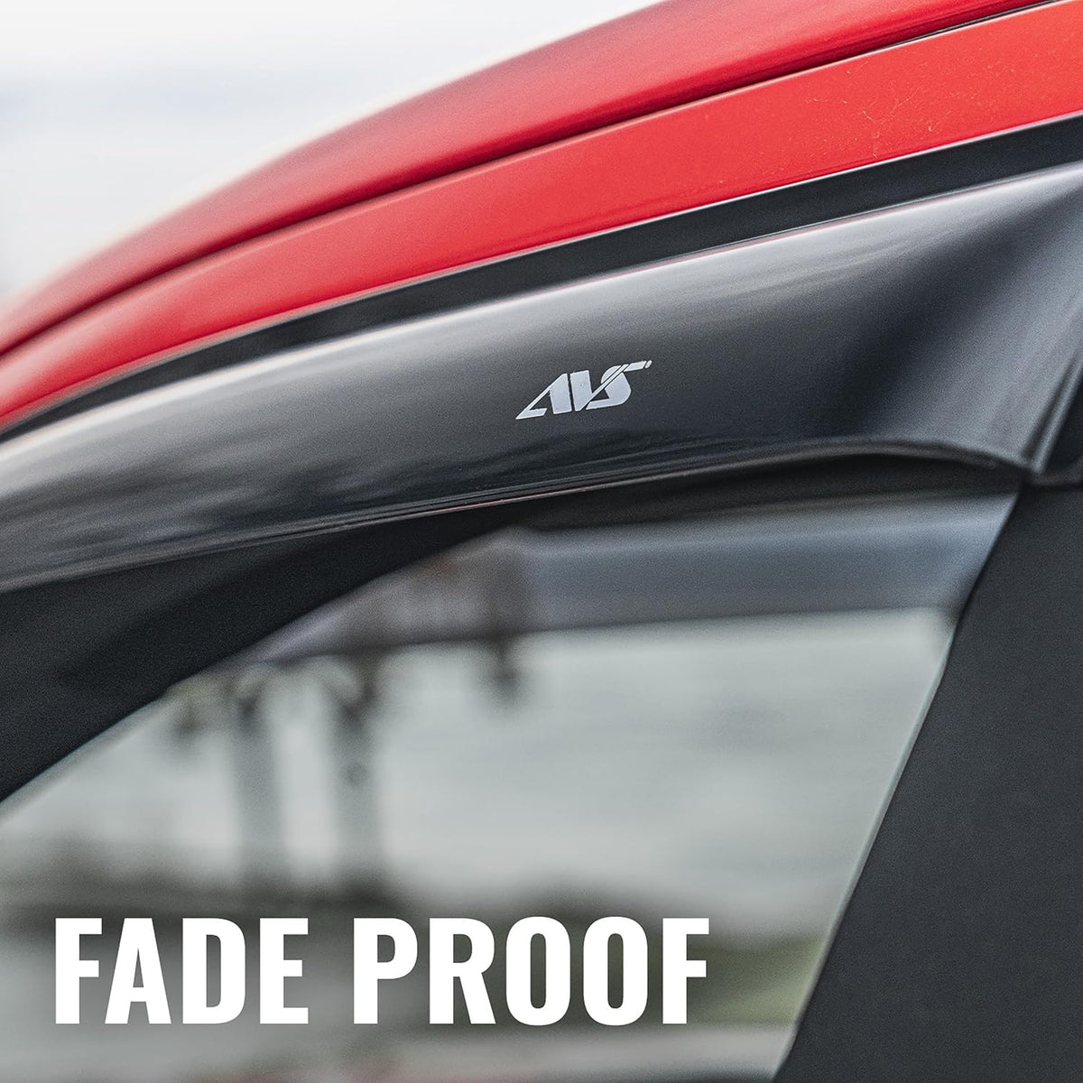 Auto Ventshade [AVS] Outside Mount Rain Guards for 2014 - 2018 Kia Forte Sedan | Window Vent Visors, 4 pcs. - Smoke | 94544