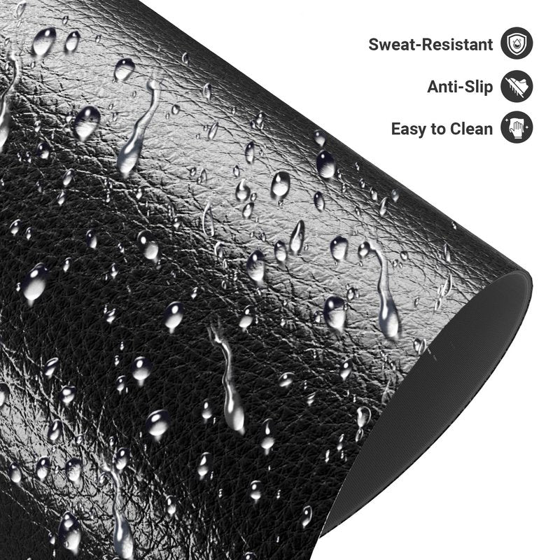 THERUN Home Gym Treadmill Exercise Bike Mat Non-Slip, Workout Mat Thick, Heavy-Duty Floor Mat for Fitness and Yoga, Medium