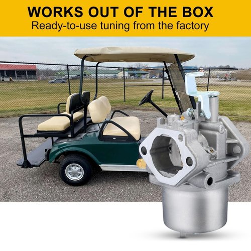 FE290 Carburetor for Golf Cart 1998-UP Club Car Carryall Parts DS & Precedent Turf 1018056-01 101805601 1019056-01 101905601 1016478 1016438 1016439 1016440 1016441 with 491922 Fuel Pump