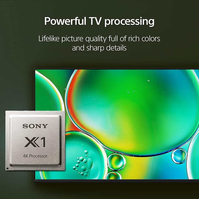 Sony 43 Inch BRAVIA 2 II LED 4K HDR Smart Google TV (K-43S20M2) | Exclusive Features for PlayStation®5, Motionflow XR, 4K Processor X1 with 4K X-Reality PRO, Triluminos Pro
