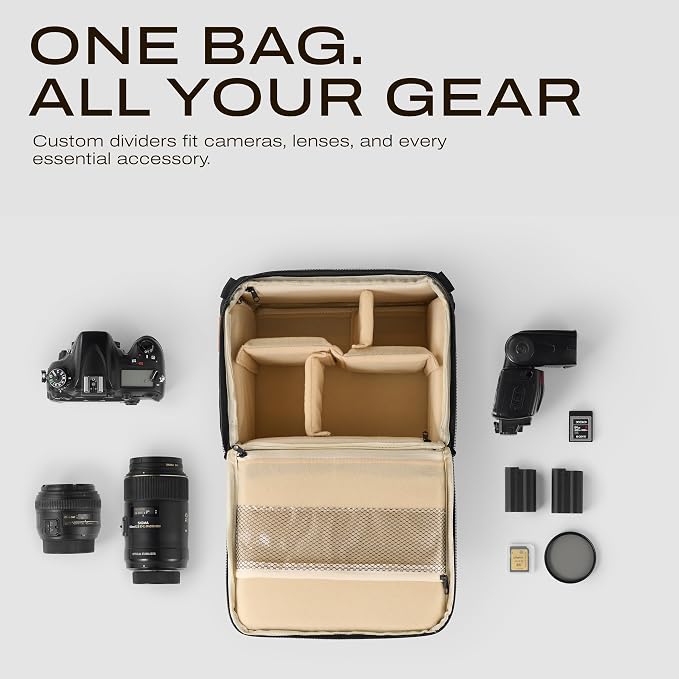 C Coiro Camera Bag for Digital DSLR SLR, Protection, Waterproof Mirrorless