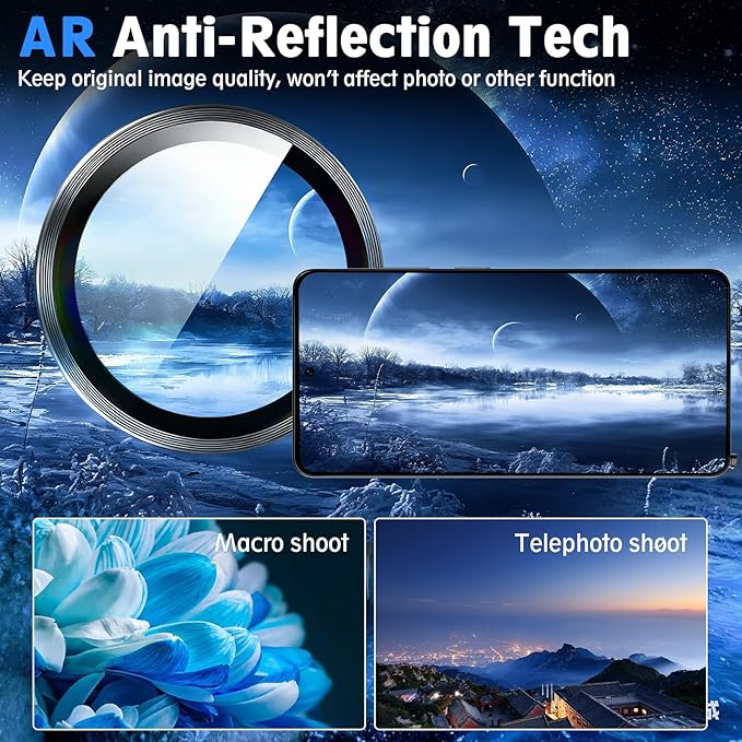 SiHPuoy 2 Sets Camera Lens Protector
