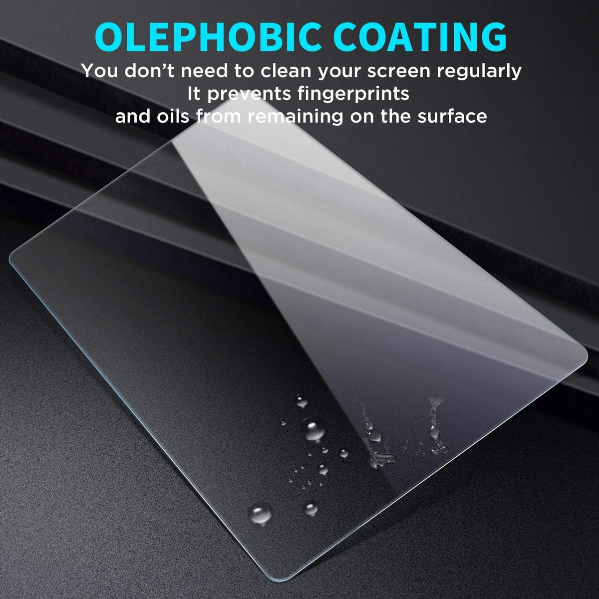 ZFM Tempered Glass Screen Protector for Mercedes-Benz EQC & A/B/CLA/GLB – 9H Hardness, Anti-Glare, Dual 10.25” MBUX Touch Screen Protection