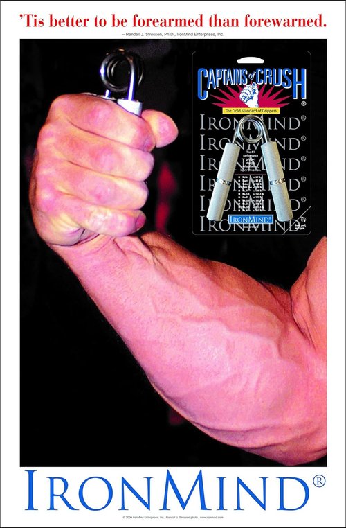 IronMind Captains of Crush Gripper - Fastest Path to Ultimate Grip Strength | Premium Hand Strength Training Tool