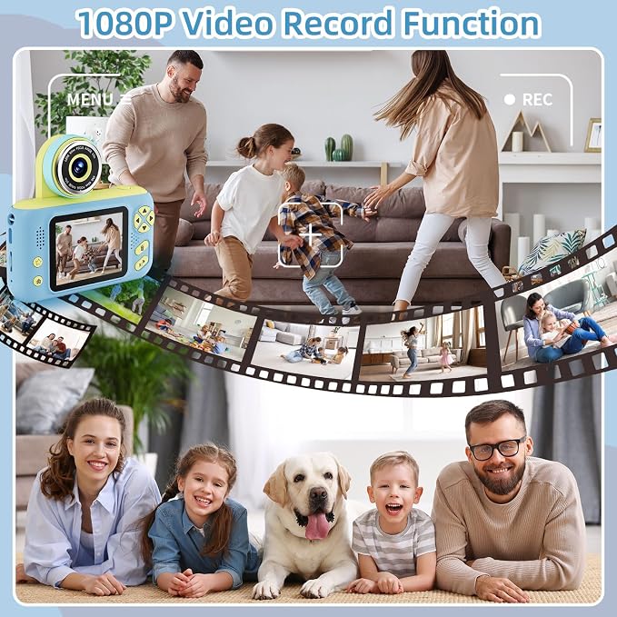 Makolle Camera for Kids, Portable Travel Camera for Childrens Age 3-8, Drop