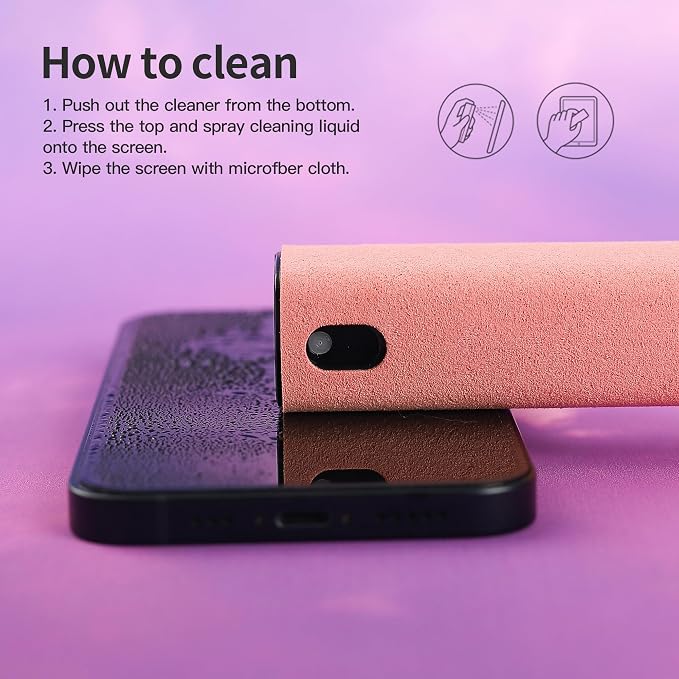 CUIUD Touchscreen Screen Cleaner Kit 2 Pcs, Tablet and Car Screen Cleaner