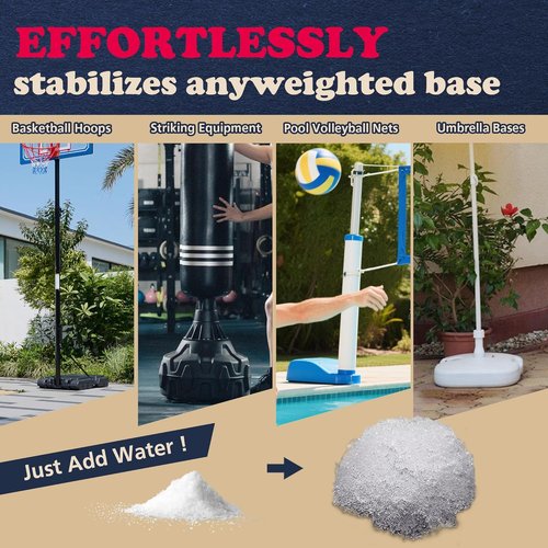 AceGold Sand Bag Alternative Polymer - Base Weighted Gel Replaces 625 lbs. Sandbags for Anchoring | 25oz