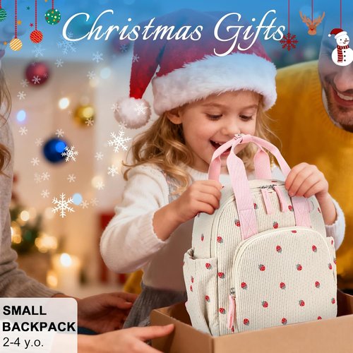 Bluboon Toddler Backpack - Cute 12" Preschool Bag for Girls & Boys | Perfect for Daycare & Travel
