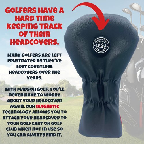 Funny Golf Fore Dummies Checklist Headcovers for Blade Putters Headcovers, Great Golfer Golf Gifts for Dad, Men, and Women (Fairway Wood)
