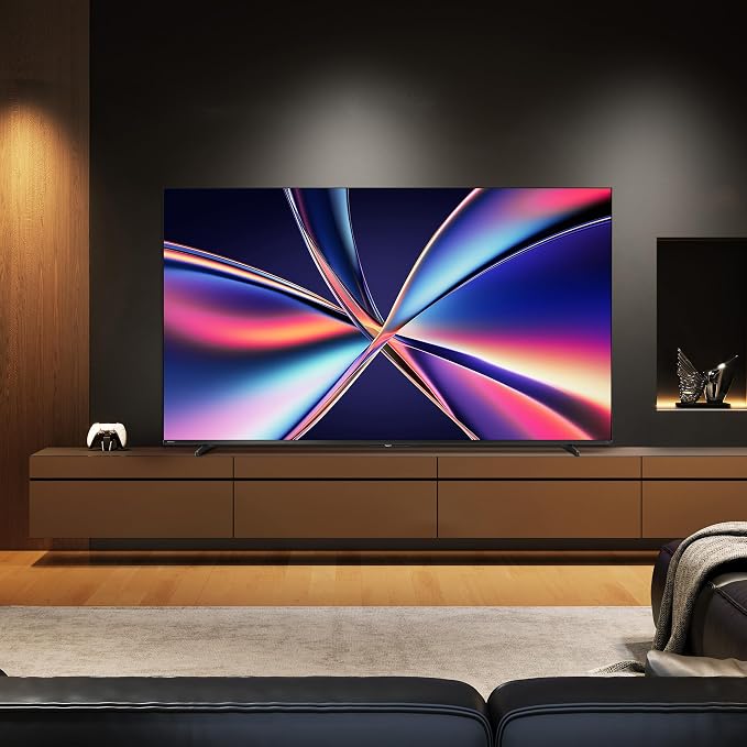Hisense 43" E6 Cinema Series Hi-QLED 4K UHD Smart Fire TV (43E6QF) - AI Light Sensor, Dolby Vision · Atmos, Voice Remote with Alexa, Motion Rate 120, HDR 10+ Adaptive, Game Mode Plus