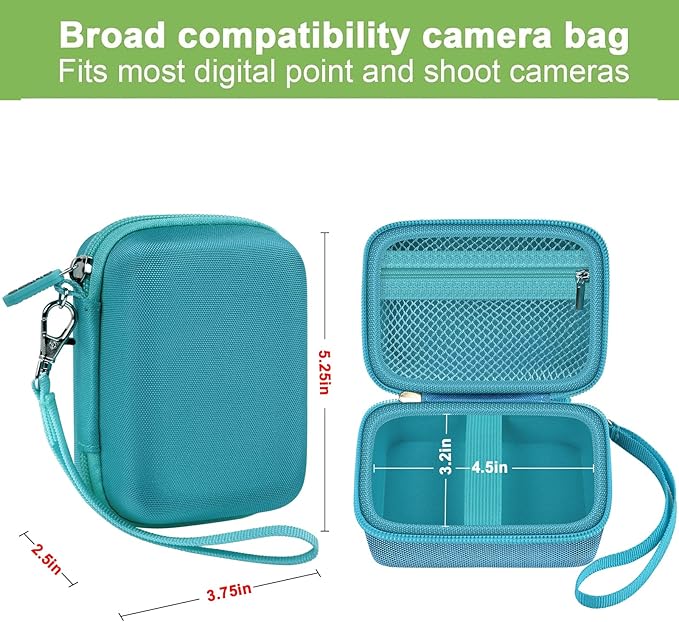 ALKOO Case Compatible with CAMKORY Digital Camera/for VAHOIALD FHD 1080P