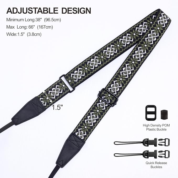 Padwa Lifestyle Adjustable Camera Strap