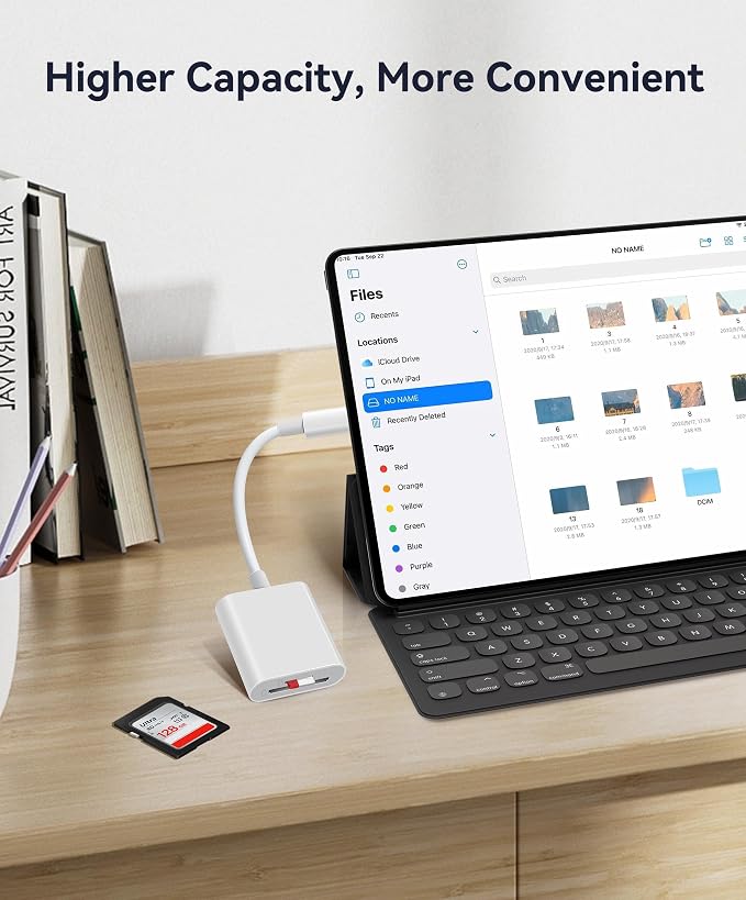 USB C SD Card Reader, WNXSLOAD SD Card Adapter
