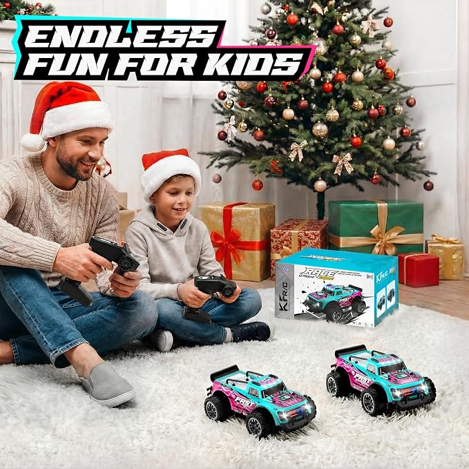 Remote Control Car, 2WD Off-Road RC Cars, 20 KM/H All-Terrain Rc Truck